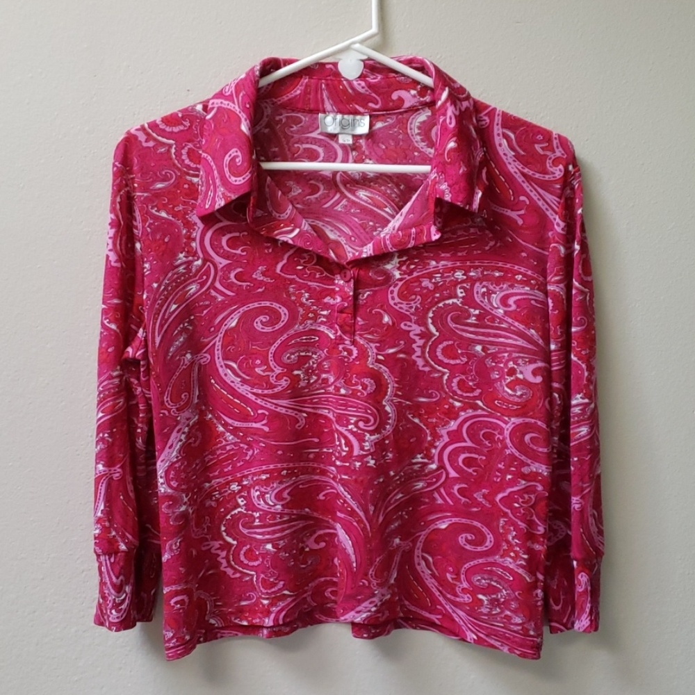 3/4 cropped blouse